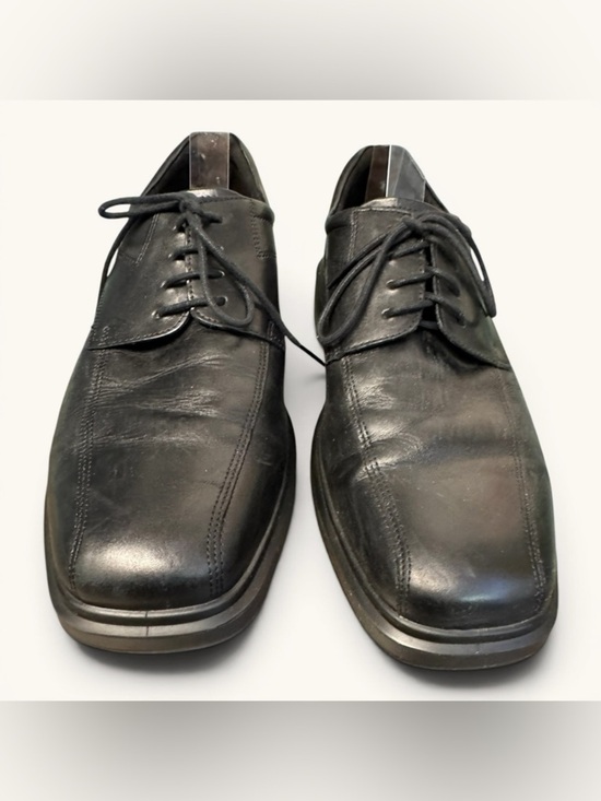 Ecco Helsinki 2.0 Bike Toe Derby Black Leather Size 46 / 12-12.5 main image 11